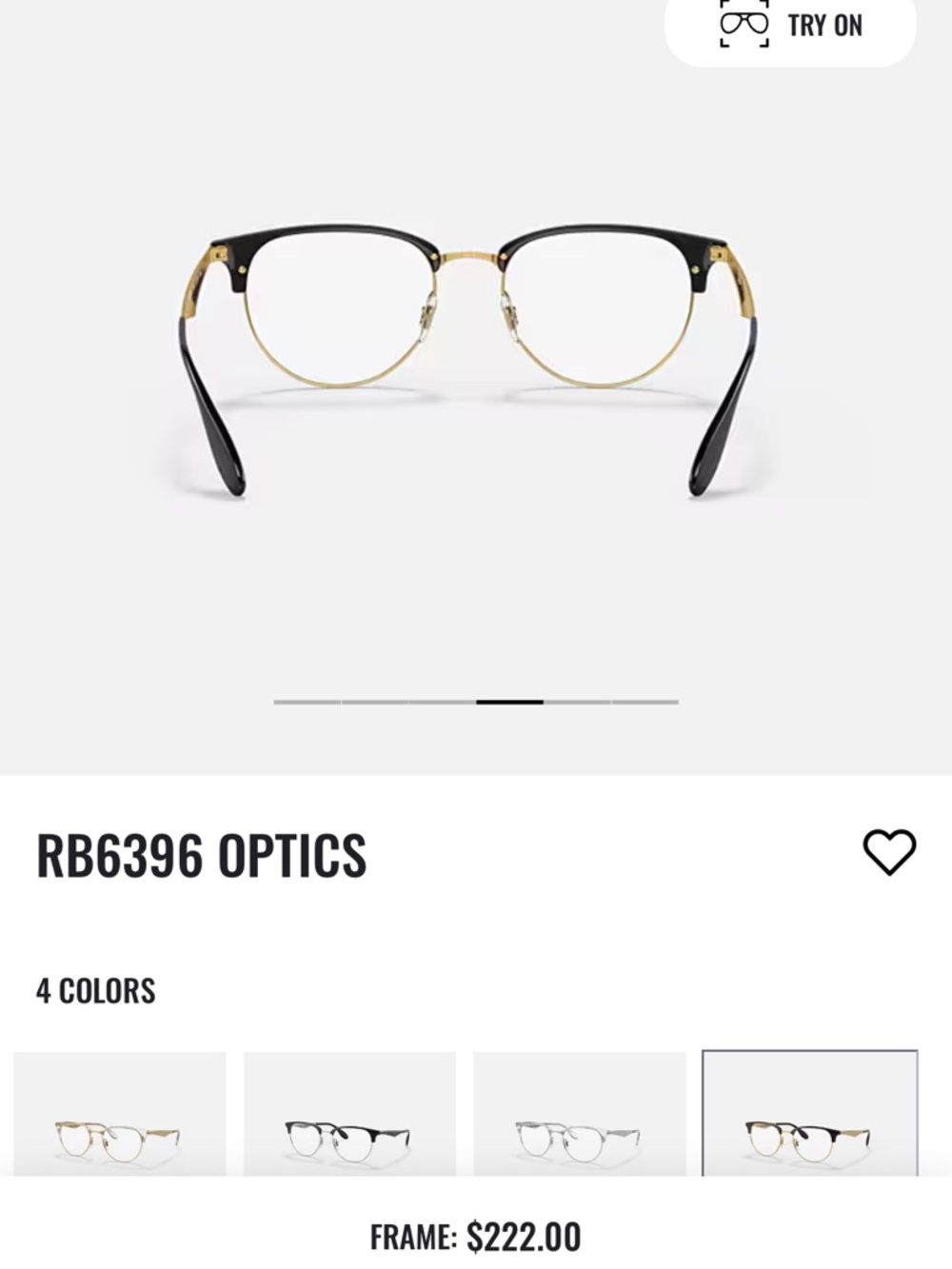 Ray-Ban RX6396 frame glasses - Picture 5 of 16